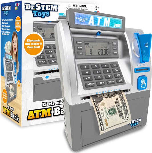Dr. STEM Toys - Kids ATM Savings Bank