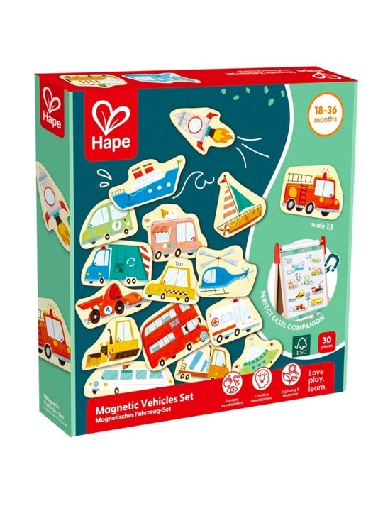Hape: Magnetic Vehicles Set