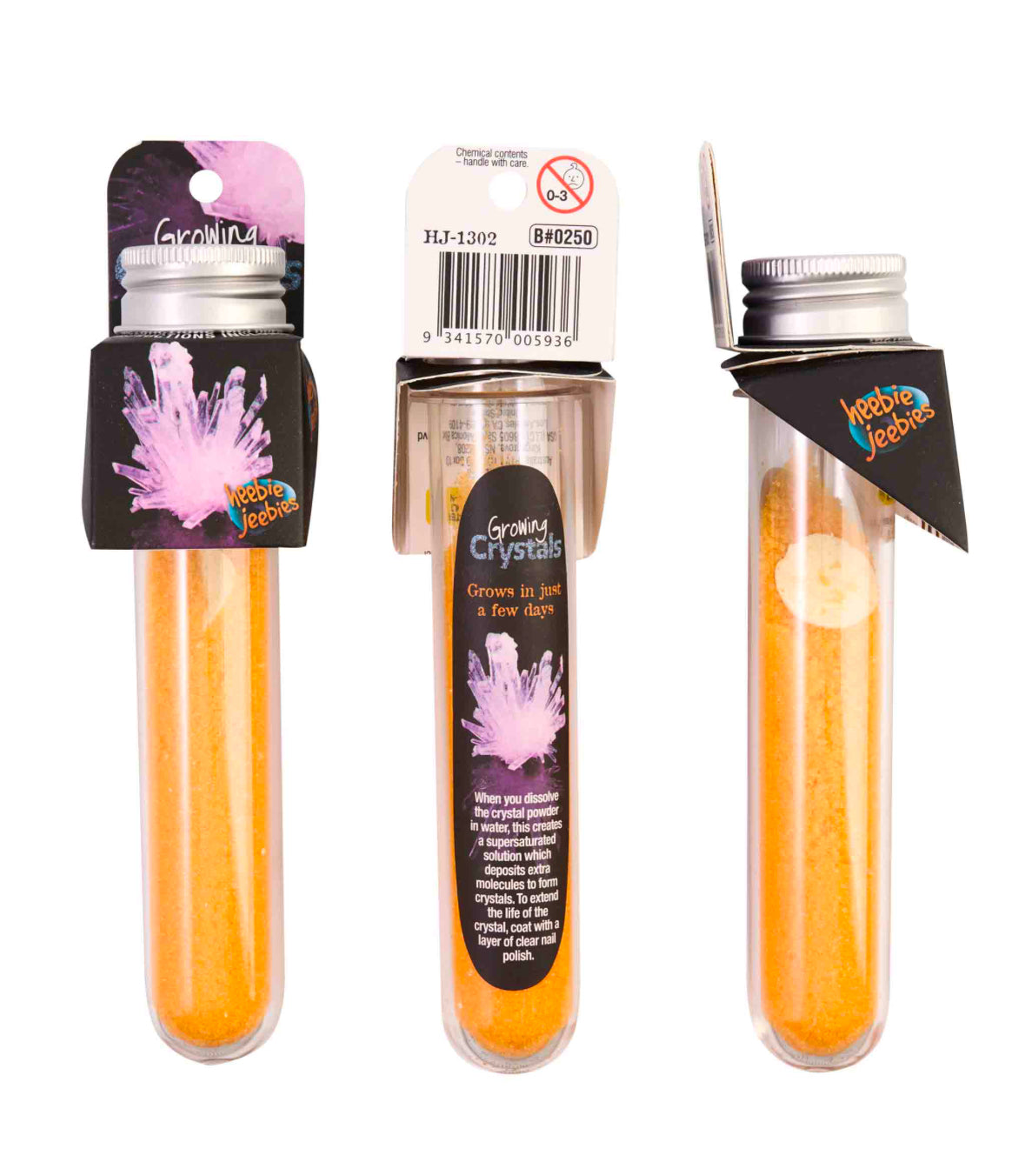 Growing Crystals Test Tube