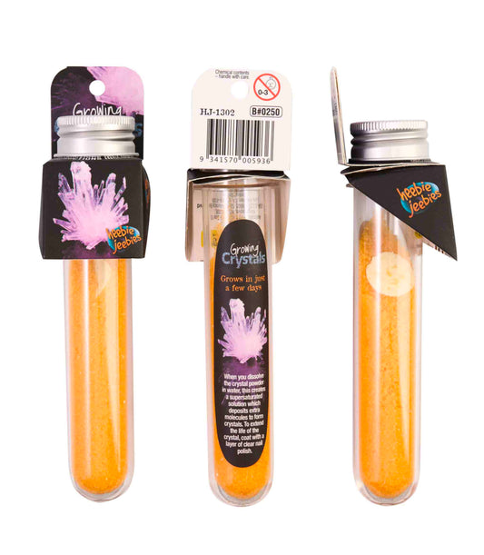 Growing Crystals Test Tube