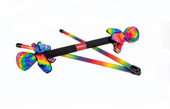 Tie-Dye Juggling Sticks
