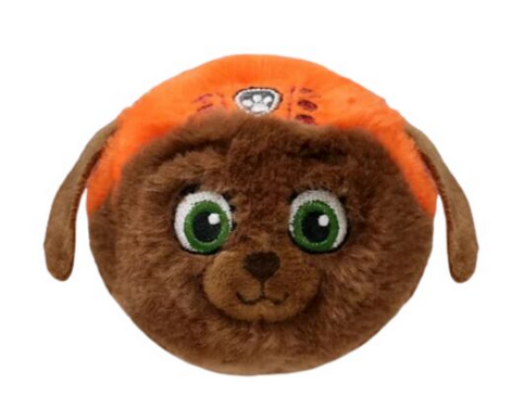 TY Beanie Bouncers Zuma Paw Patrol 3 1/2" Plush Bouncy Ball Toy