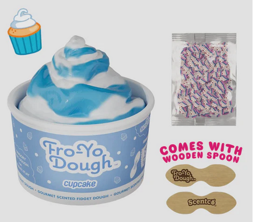 Fro-Yo Dough Cupcake