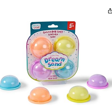 Chuckle & Roar Dream Sand 4pk Of Sensory Sand