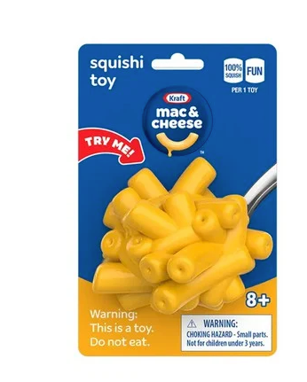 Mac & Cheese Squishi Toy