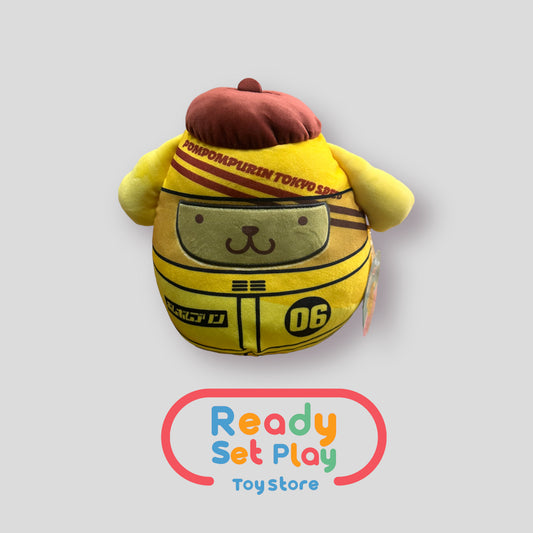 Squishmallow: 8 Inch Sanrio Tokyo Racer Pompompurin