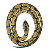 Ball Python Rubber Snake 46 Inch