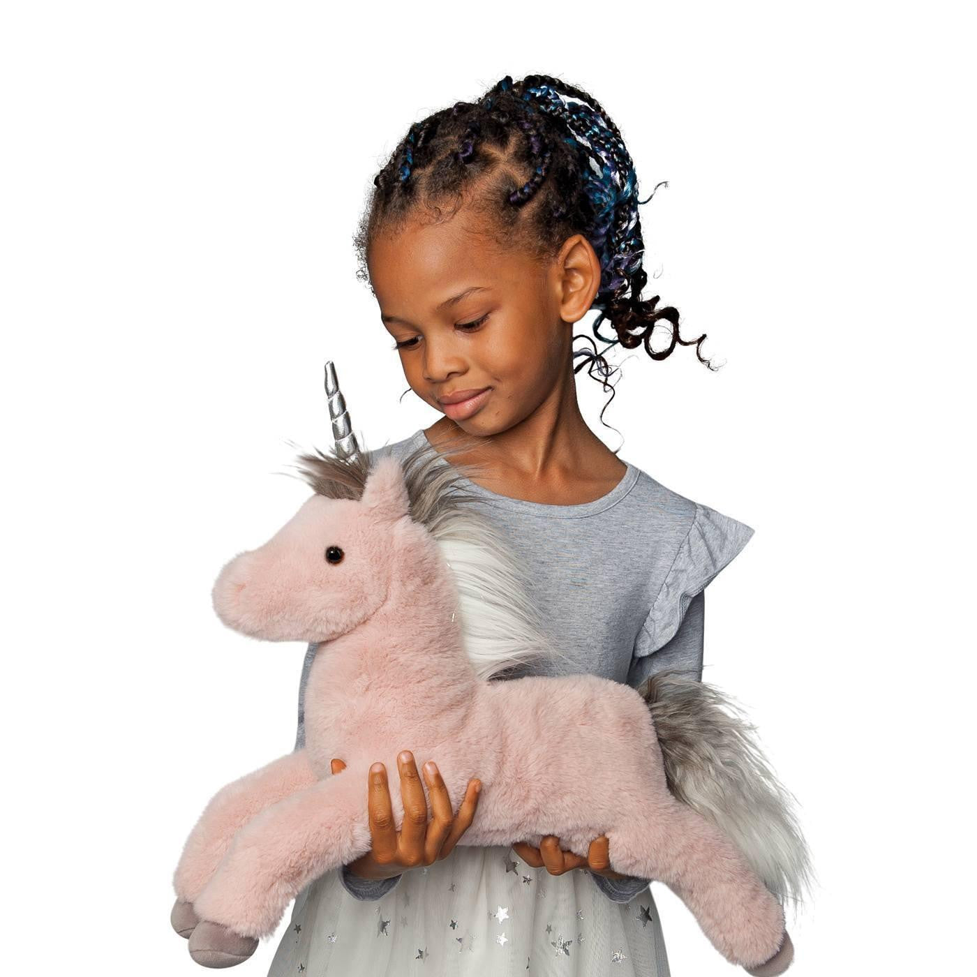 Douglas Esme Mauve Unicorn Plush Stuffed Animal