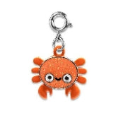 Charm It! Glitter Crab Charm