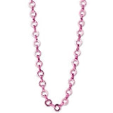 Charm It Pink Chain Necklace