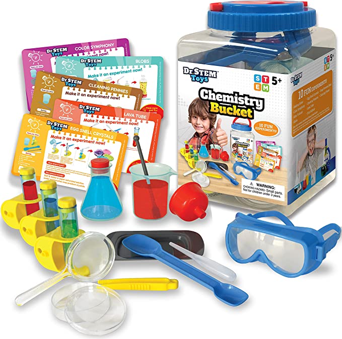 Dr. STEM Toys - Kids First Chemistry Set Science Kit – Ready Set Play