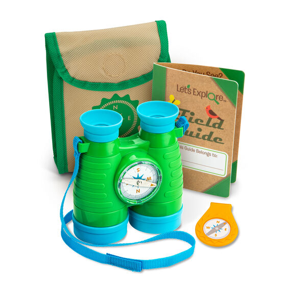 Let's Explore Binoculars & Compass Play Set