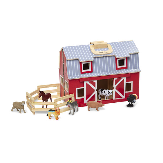 Wooden Fold & Go Barn