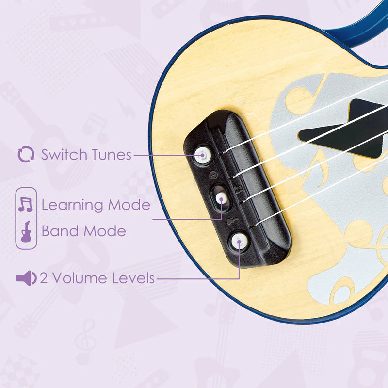 Learn With Lights Ukulele Blue