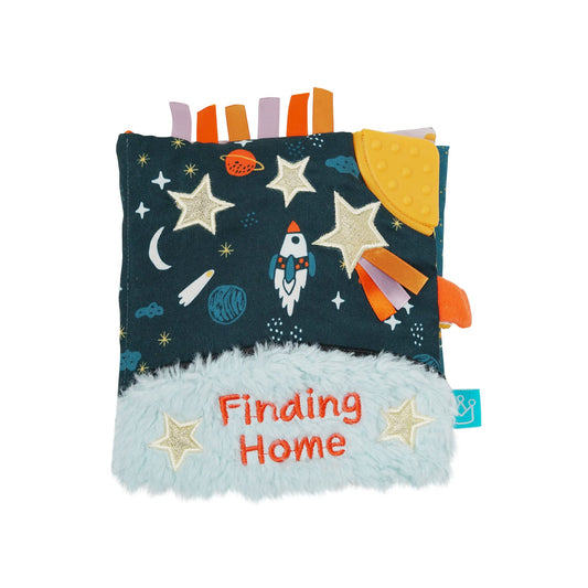 Manhattan Toy Little Rocket Finds Home Soft Activity Crinkle Book