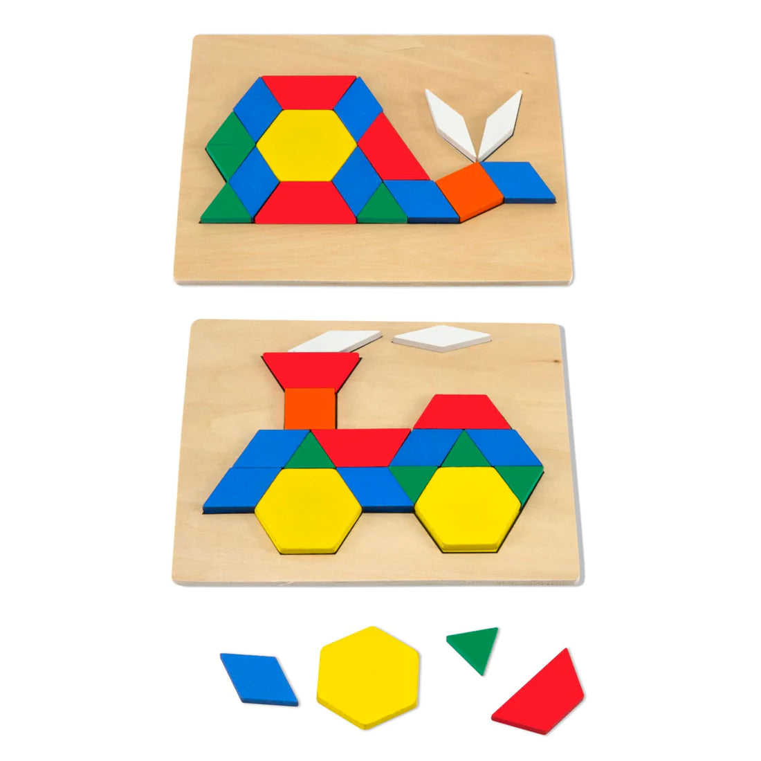 Pattern Blocks And Boards