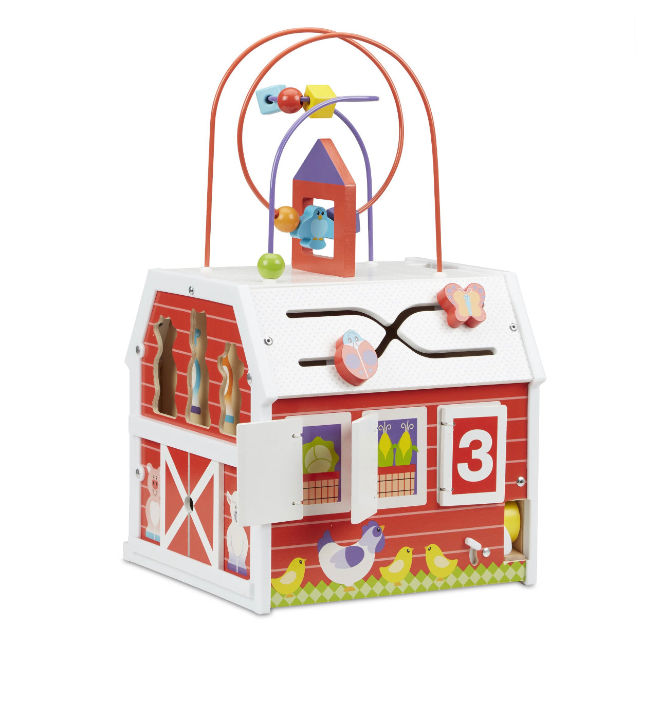 First Play Slide, Sort & Roll Activity Barn