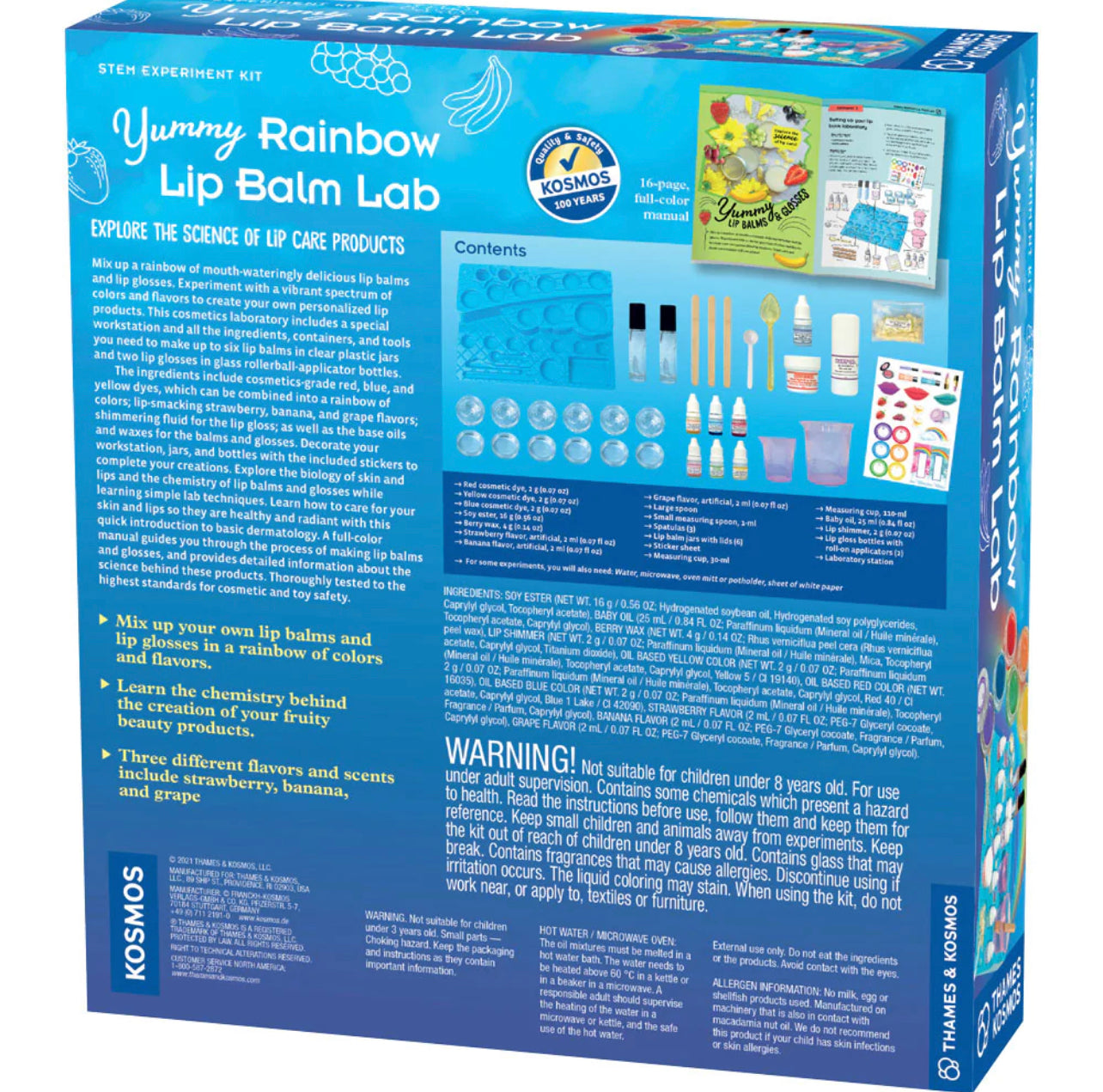 Rainbow Lip Balm Lab
