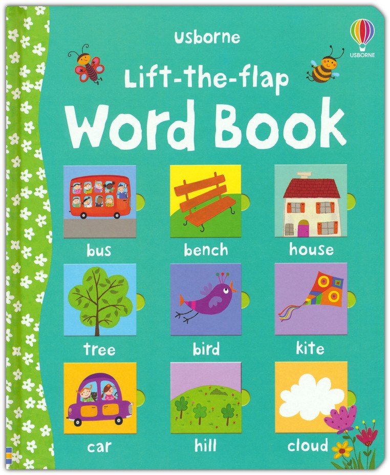 Lift-the-Flap Word Book - (Young Lift-the-Flap) by Felicity Brooks (Board Book)