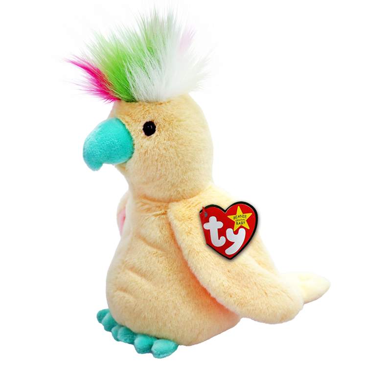TY!  Pompom Cockatoo 7”