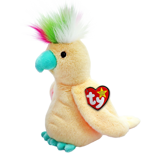 TY!  Pompom Cockatoo 7”