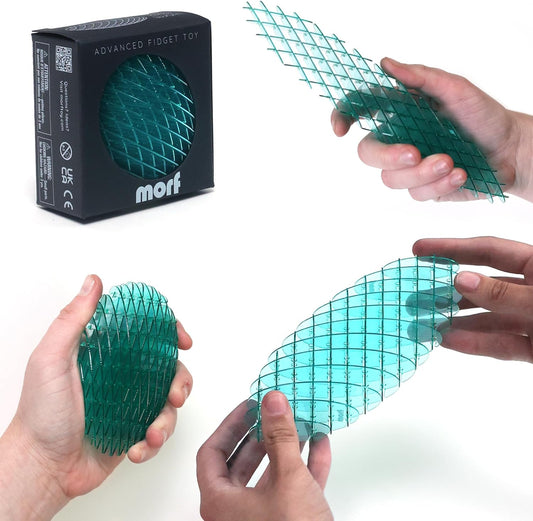 MORF Fidget Worm Toy Blue