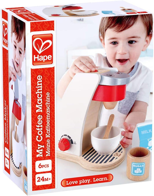 Hape My Coffee Machine Wooden Play Set