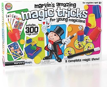 Marvin's Magic Amazing 300 Magic Tricks Set for Young Magicians