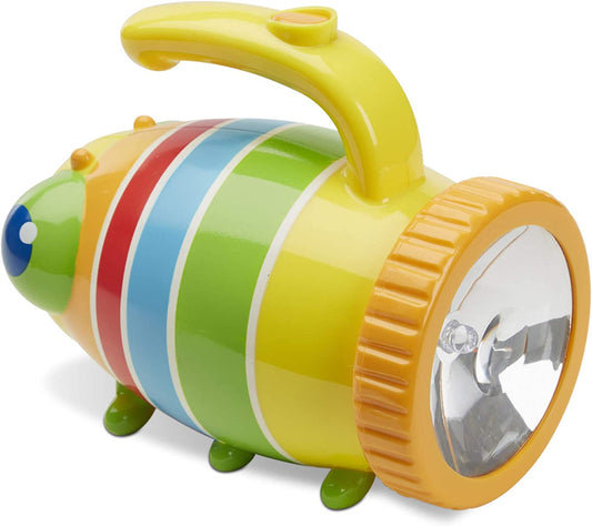Melissa & Doug Sunny Patch Giddy Buggy Flashlight with Easy-Grip Handle