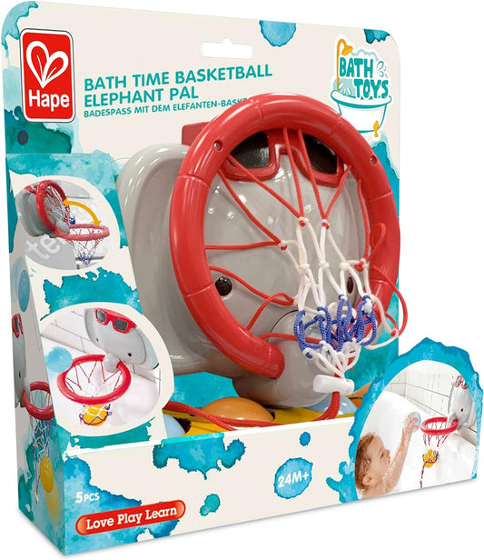 Hape Bath Time Basketball Elephant Pal