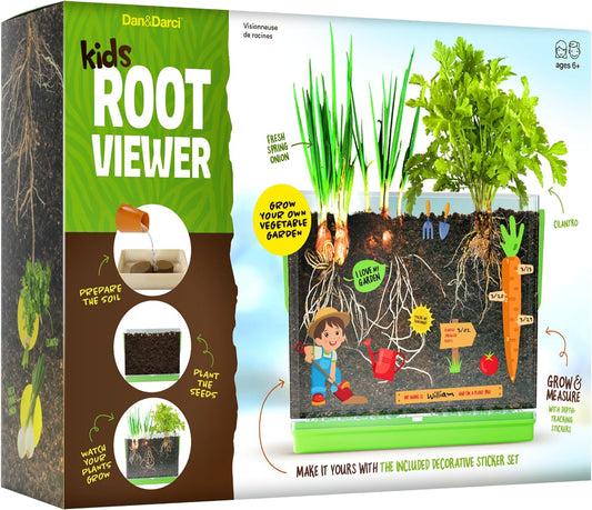 Root Viewer Kit for Kids - Grow Your Own Plant Garden