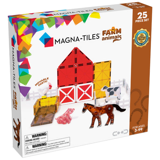 Farm Animals 25-Piece Set MAGNA-TILES®