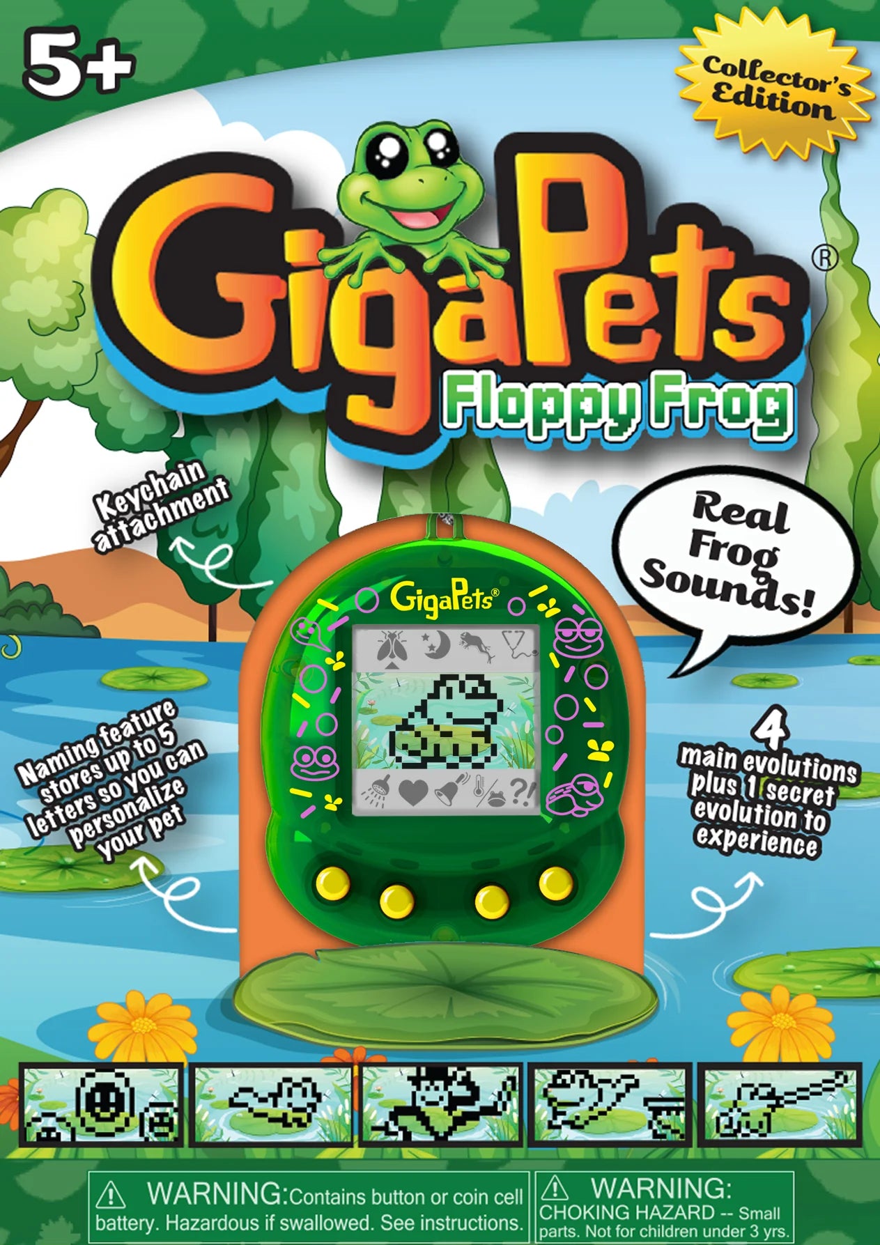 GigaPets Floppy Frog