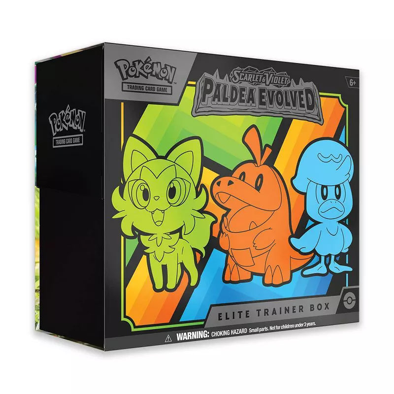 Pokémon Trading Card Game: Scarlet & Violet Paldea Evolved Elite Trainer Box
