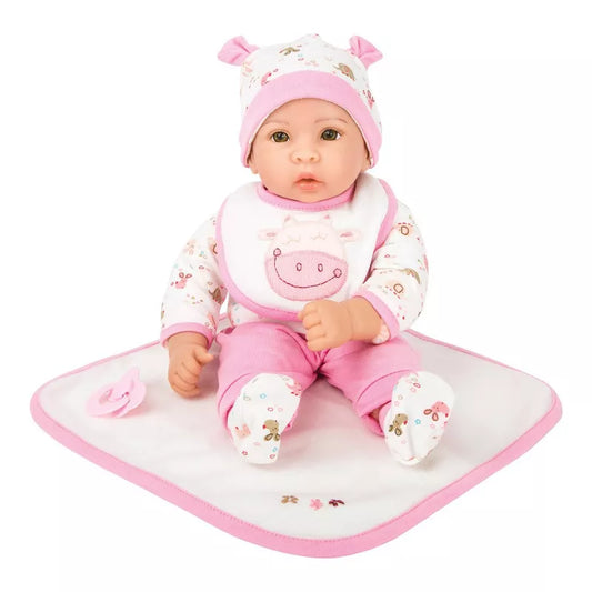 Small Foot Hanna Baby Doll in Pink