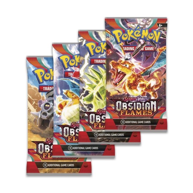 Pokémon TCG: Scarlet & Violet-Obsidian Flames Booster Packs