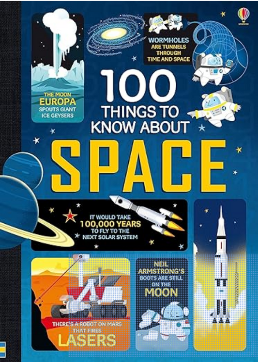 100 Things to Know About Space - by Alex Frith & Jerome Martin & Alice James (Hardcover)