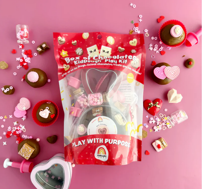 Box Of Chocolate Kid Dough Play Kit
