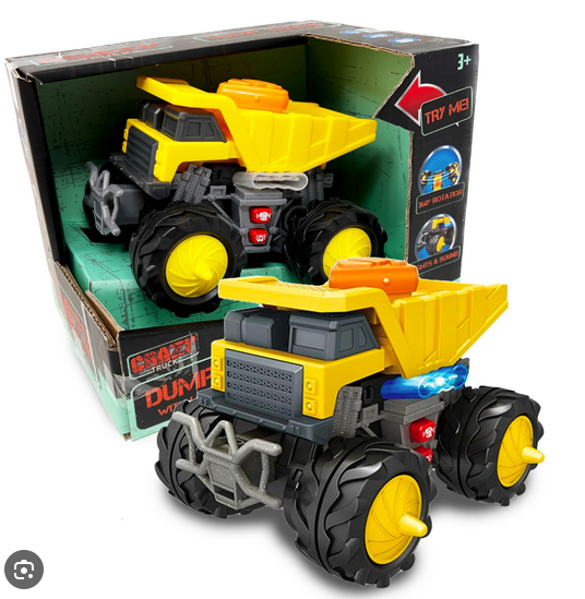 Crazy Truck Motorized Dump Truck with Sound Effects
