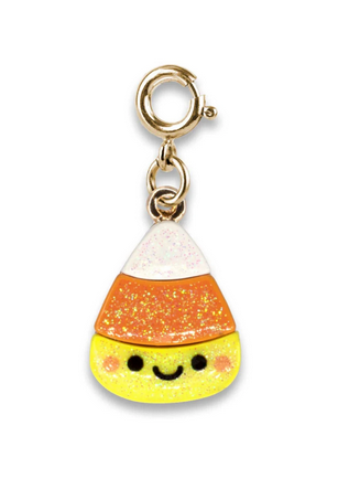 Charm IT! Gold Glitter Candy Corn Charm