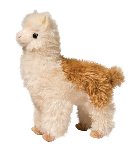 Douglas Toys Alice Alpaca Plush