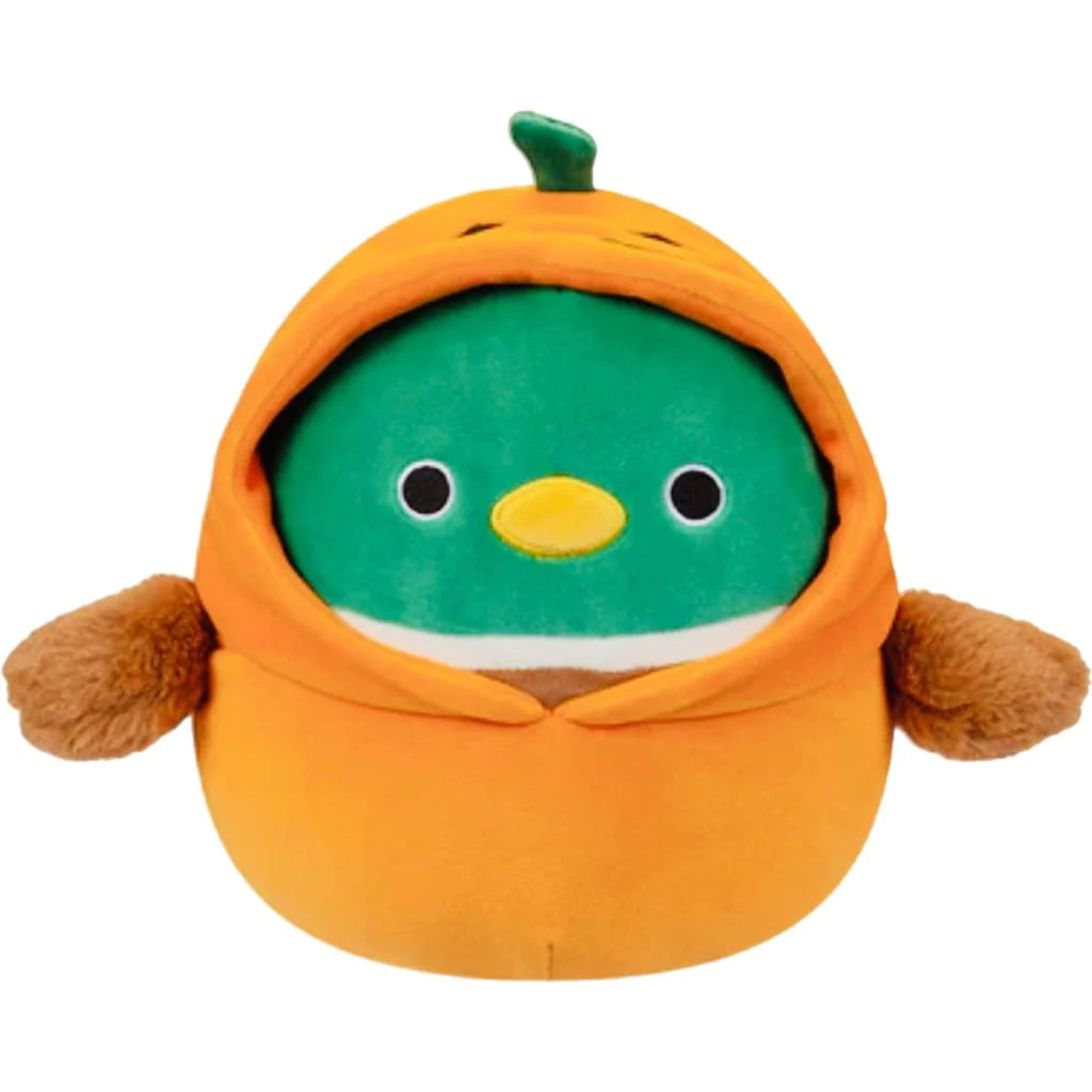 Squishmallow 12 Inch Avery the Duck in Pumpkin Costume Halloween