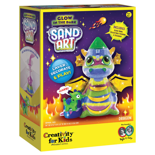 Creativity for Kids Sand Art Dragon