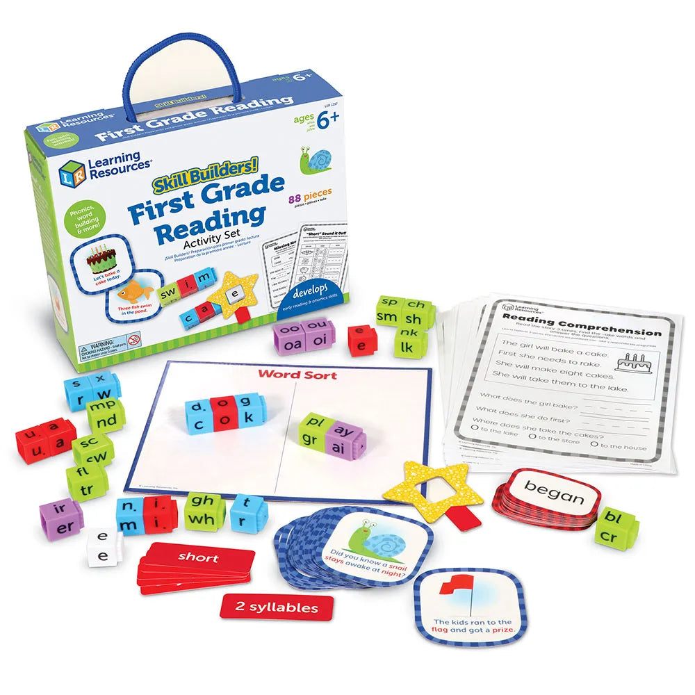 Skill Builders First Grade Reading Activity Set Ready Set Play