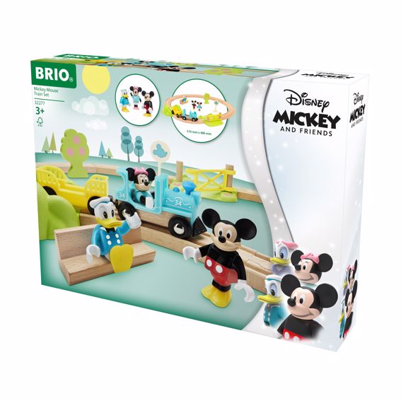 Disney mickey shop mouse train set