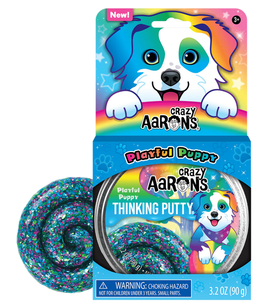 Crazy Aaron’s Putty Pets Playful Puppy Thinking Putty®