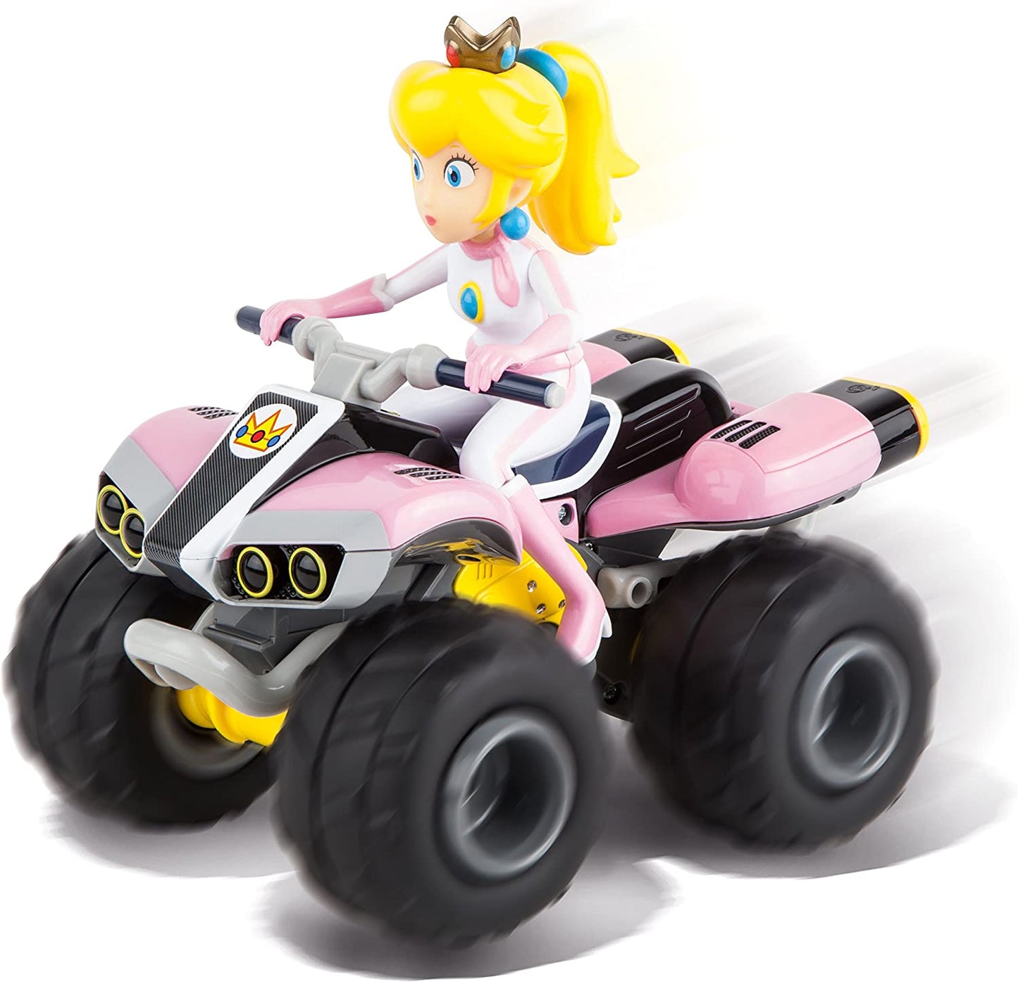 Carrera RC Nintendo Mario Kart 2.4 GHz Radio Remote Control Toy Car Vehicle-Peach Quad