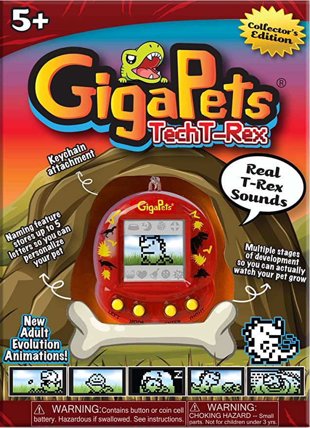 Giga Pets Ar T-Rex Virtual Pet Toy