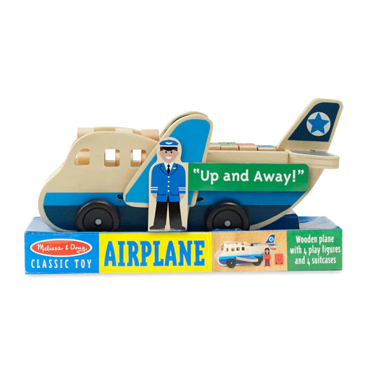 Wooden Airplane Play Set