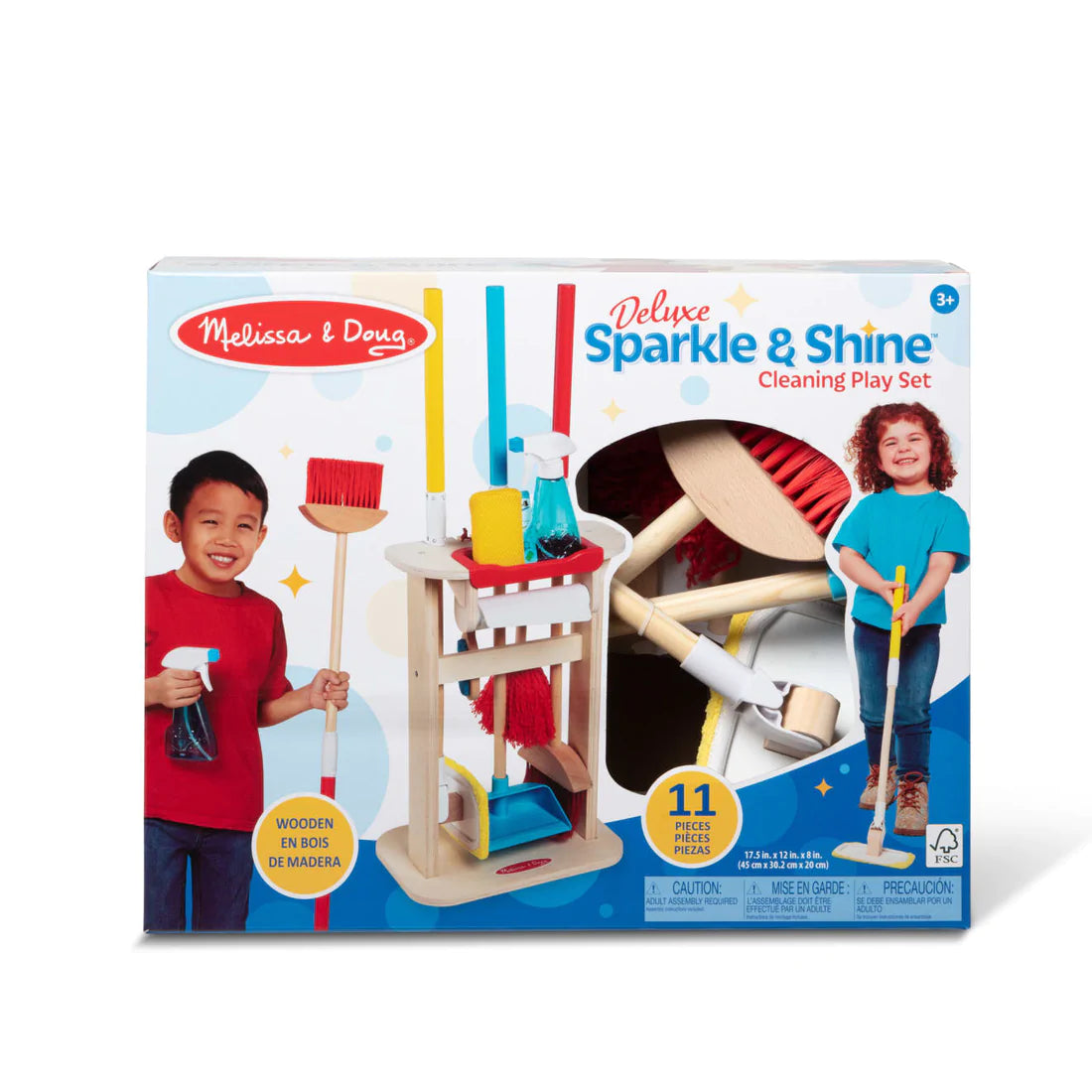 Deluxe Sparkle & Shine Cleaning Play set